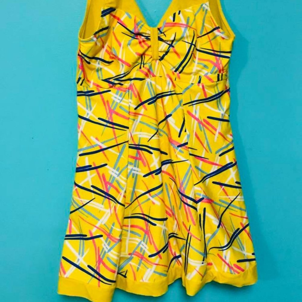 Retro Style Swim Suit